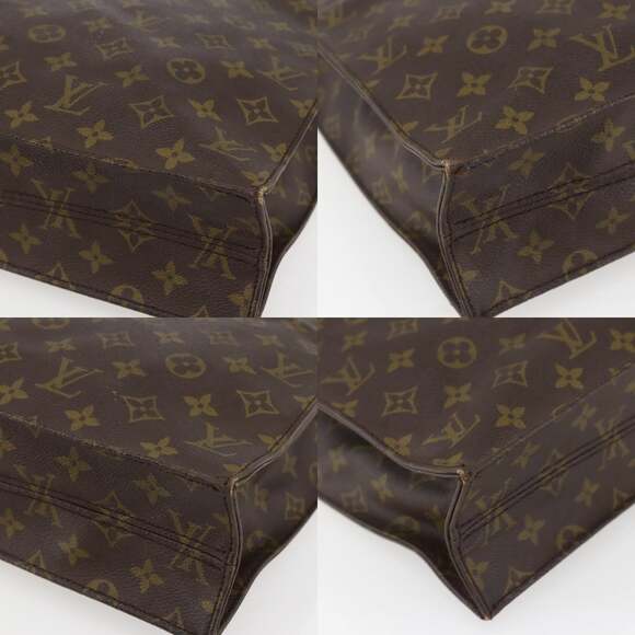 LOUIS VUITTON Monogram Sac Plat Hand Bag M51140 - Picture 10 of 11